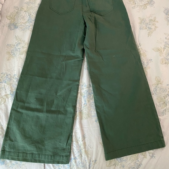 Green Wide Leg Old Navy Pants - Picture 4 of 4